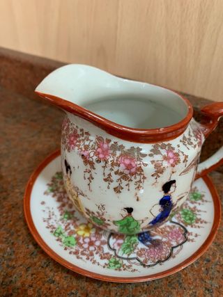 Antiguo Juego de porcelana china vintage