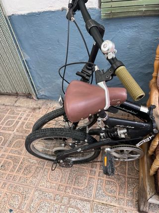 Bicicleta Lamborghini Plegable Negra