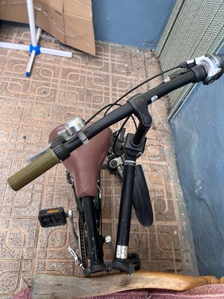 Bicicleta Lamborghini Plegable Negra