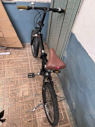 Bicicleta Lamborghini Plegable Negra