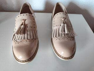 Mocasines Graceland Talla 41 Ante y Charol