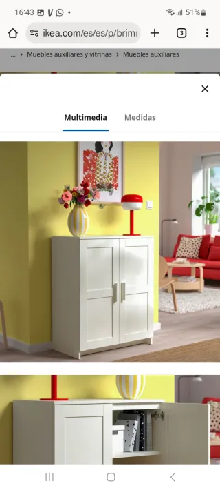 Guardaroba bianco accessorio Ikea BRIMNES