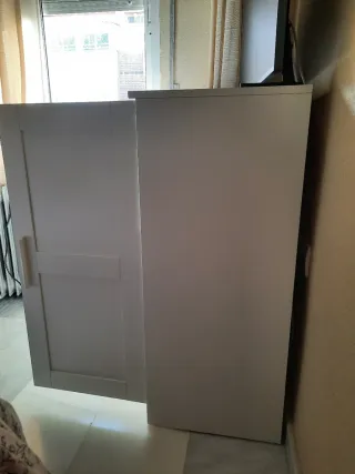 Guardaroba bianco accessorio Ikea BRIMNES