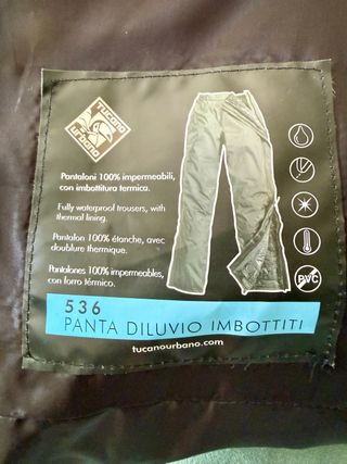 Tucano Urbano Pantalones Impermeables invierno. M