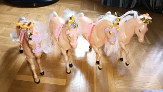 Barbie Caballos Carroza Película