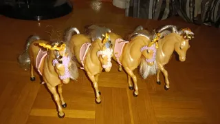 Barbie Caballos Carroza Película