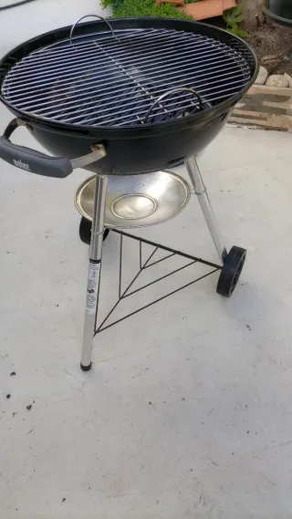 Barbacoa Weber Nero e Argento