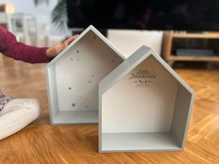 Estanterías Decorativas Casita Nórdica