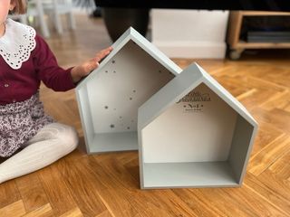 Estanterías Decorativas Casita Nórdica