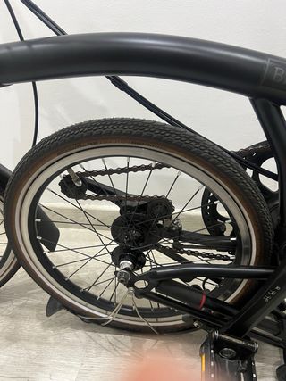 Bicicleta Brompton total Black