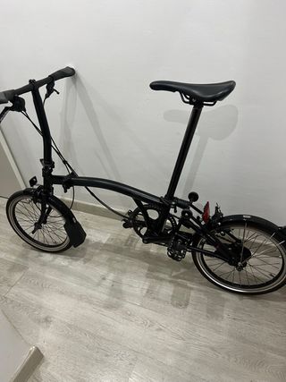 Bicicleta Brompton total Black