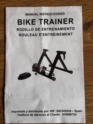 Rodillo entrenamiento bicicleta Vitalbike