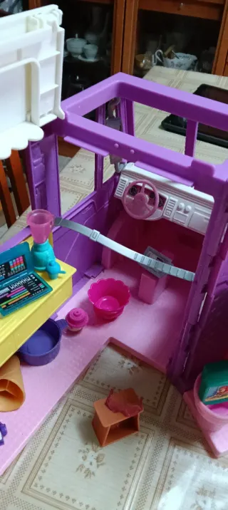 Camión de Comida Barbie Morado