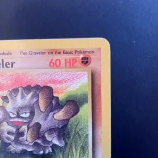 Carta Pokémon Graveler Edición 1