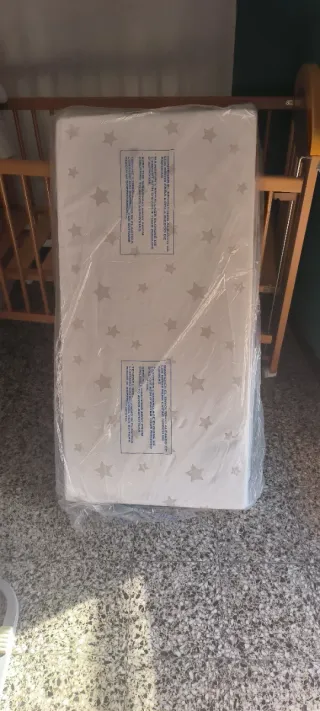 Colchón cuna 118x58x8 cm