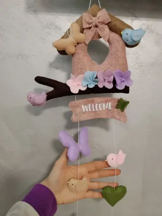 Casetta primavera decorata