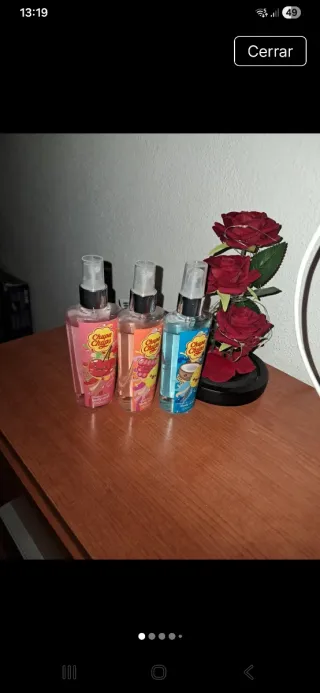 Lote 3 Brumas Corporales Chupa Chups