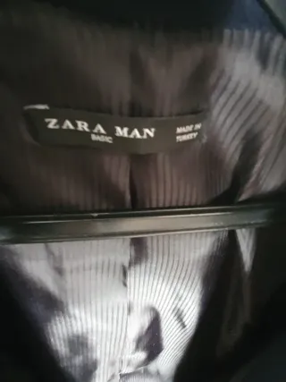 Blazer Zara Hombre Talla M Azul