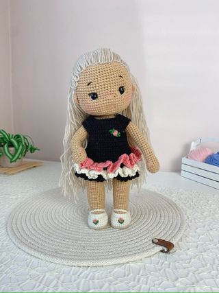 Muñeca Crochet Artesanal