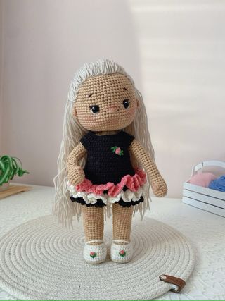 Muñeca Crochet Artesanal