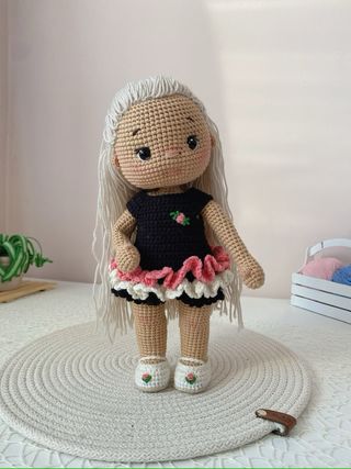 Muñeca Crochet Artesanal