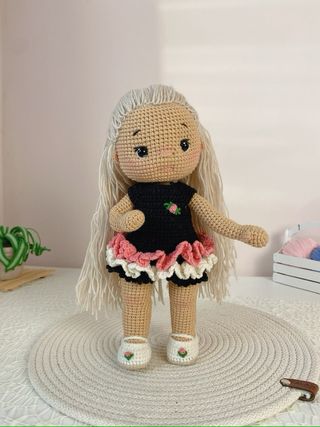 Muñeca Crochet Artesanal
