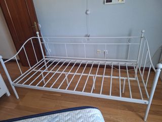 Estructura Cama Nido Metálica Blanca
