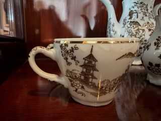 Juego de té japonés vintage porcelana