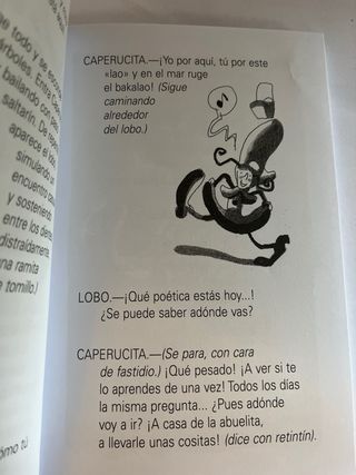 ¡Te pillé, Caperucita!