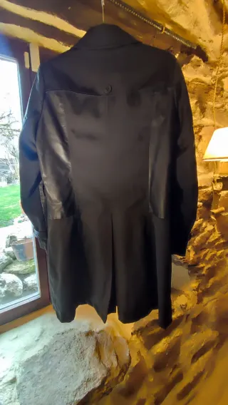 Gabardina Morgan Bimateria Cremallera