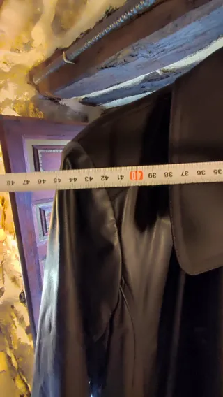 Gabardina Morgan Bimateria Cremallera