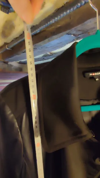 Gabardina Morgan Bimateria Cremallera