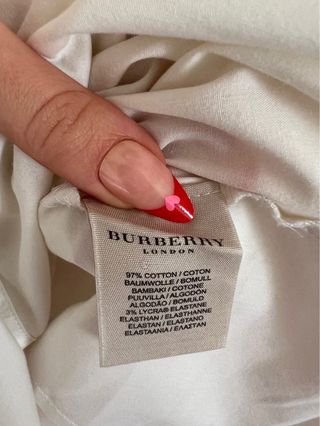 Camisa sin mangas Burberry Nova Check