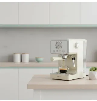 Cafetera Espresso Retro | 15 Bar de Presión