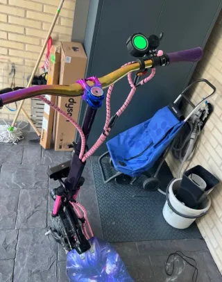 Patinete con DGT Modificado solo-270km- hecho