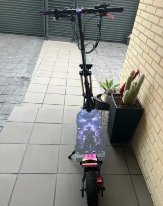 Patinete con DGT Modificado solo-270km- hecho