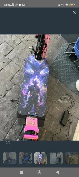 Patinete con DGT Modificado solo-270km- hecho