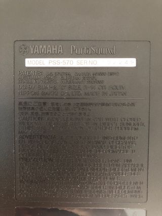 Tastiera Elettrica Yamaha PSS-570