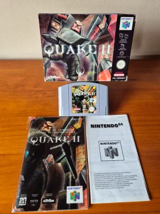 Quake II Nintendo 64 COMPLETO ORIGINAL