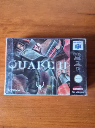 Quake II Nintendo 64 COMPLETO ORIGINAL