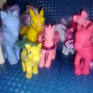 Lotto 10 Pony Giocattoli