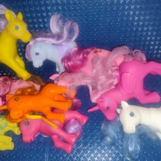 Lotto 10 Pony Giocattoli