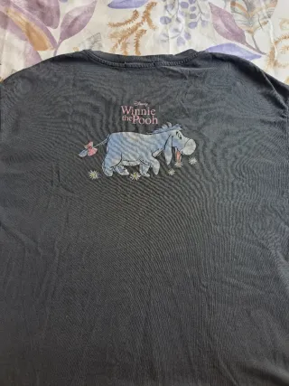 Camiseta Pull&Bear Eeyore Gris
