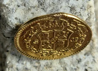 Moneda Oro 1/2 Escudo Carlos III 1783/2 Sevilla.