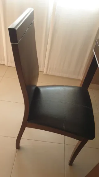 6 Sillas Comedor Nuevas Wengue