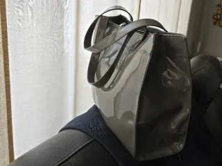 Bolso Armani Charol Gris