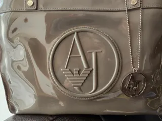 Bolso Armani Charol Gris