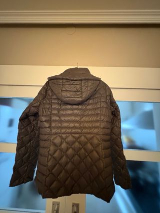 Chaqueta acolchada marrón