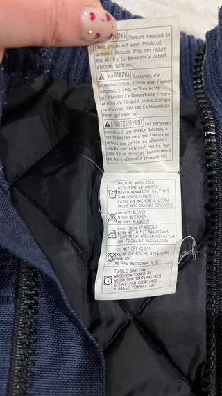 Chaqueta Carhartt Vintage Azul