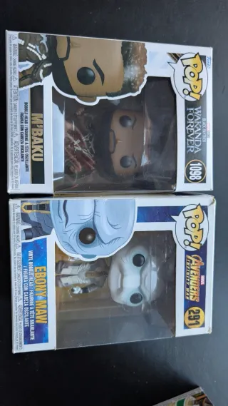 Lote Funko Pop Marvel